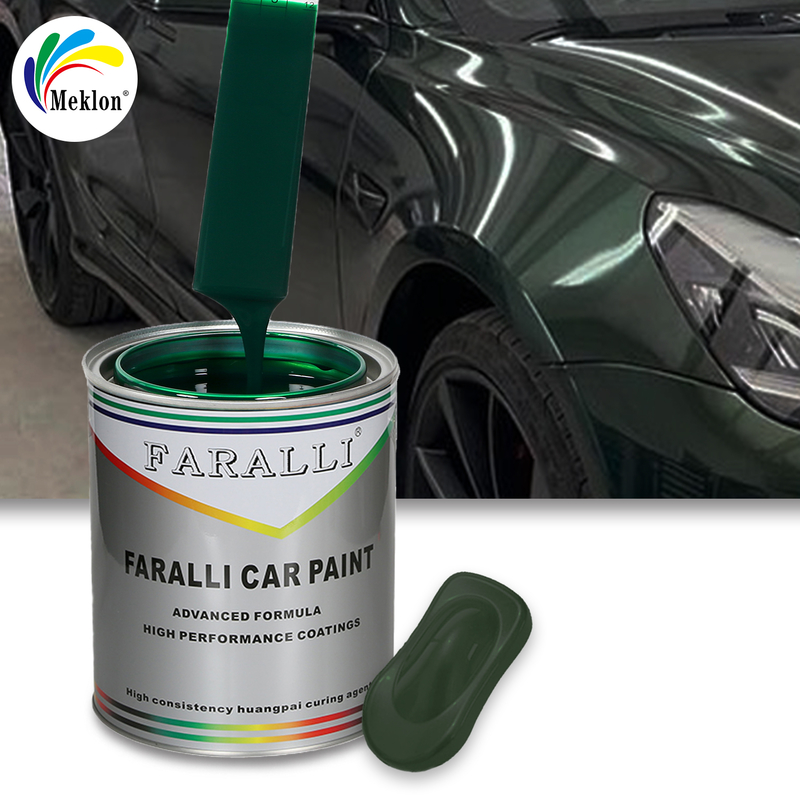 Fabricante Ventas directas de pintura de reparación de automóviles verde oscuro de alta calidad y rentable