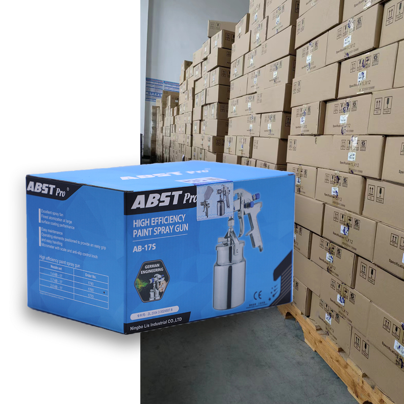 Arma de pulverización portátil y fácil de usar con boquilla delicada