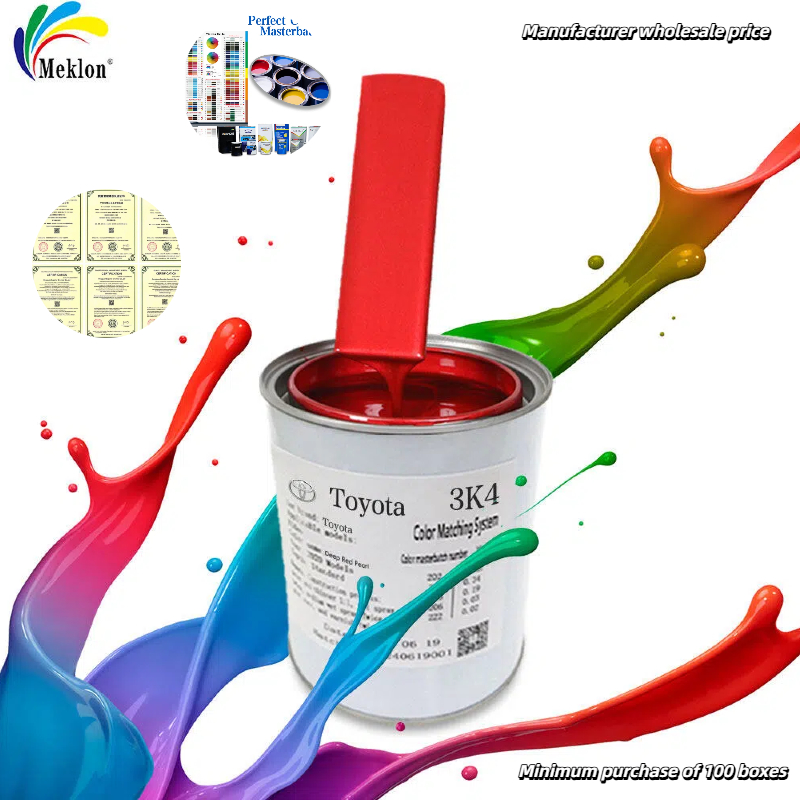 Pintura Automotriz 2K - Colores de Vehículos y Personalizados - Carrocería y Envase