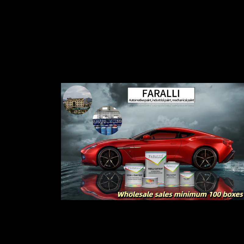 Pintura multicapa de base automotriz anticorrosión y a prueba de moho con capa transparente