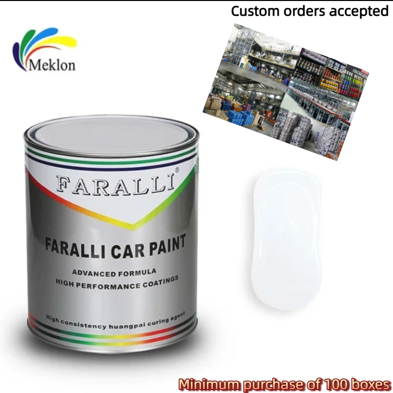 Venta caliente pintura acrílica para automóviles Pinturas para automóviles líquidas Revestimiento cerámico Pintura para automóviles blanca pura