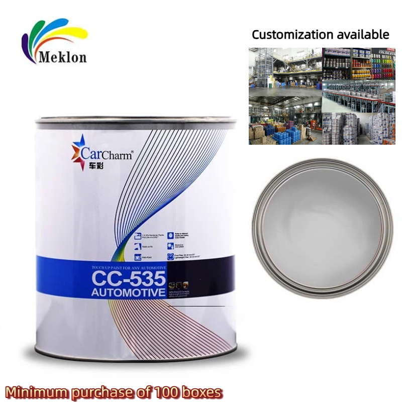 Pintura para automóviles de color blanco grueso y perla con estabilidad y longevidad