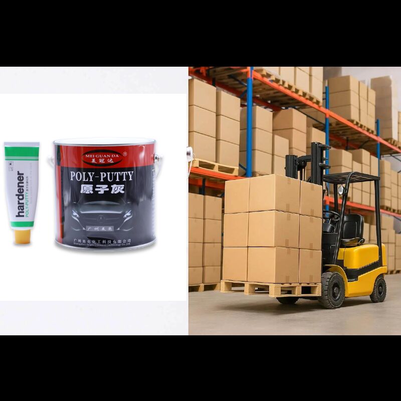 Revestimiento de alto rendimiento Poliprótese 1k Poliéster Detalle de relleno de automóviles de poliestireno Reparación de cuerpo de poliestireno