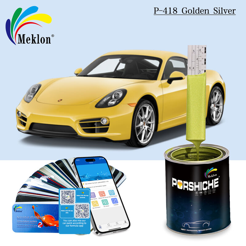 Pintura a prueba de rayos UV Pintura metálica para automóviles Multifuncional Práctica