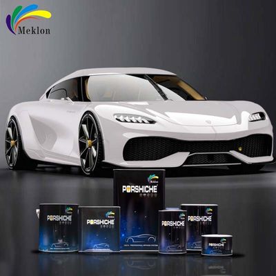 Pintura para automóviles de diamante metálico de plata estable