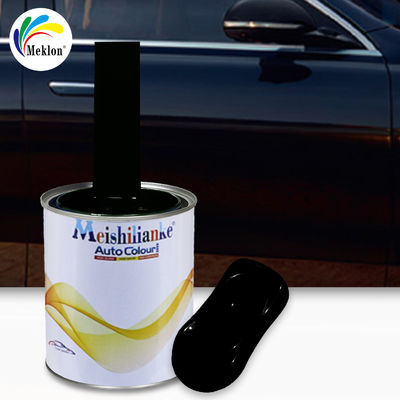 1K Negro de la pintura automotriz Colores Espectrophotometer mezclar máquina de tinteado 1K Topcoat Automotive Refinishing Color de carrocería de automóviles