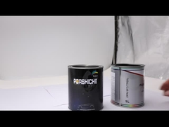 Pintura para automóviles negra de 2K para alta dureza y resistencia a los arañazos