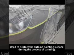 Película de enmascaramiento de automóviles de venta directa de fabricantes de alto coste