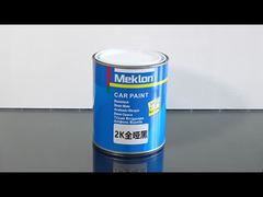 Capa base sólida de secado rápido de pintura automotriz negra mate 2K de fábrica al por mayor