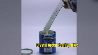 Meklon X06 Acrílico de alto brillo cristal verde perla