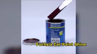 Pintura para automóviles fucsia: reparación y acabado profesional