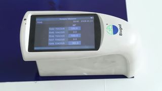 Prueba de pulverización de pintura para automóviles azul Meklon