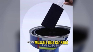Pintura para coche azul Mejillones Acabado OE