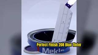 Pintura automotriz de alta concentración 208 Blue 2K Tinter