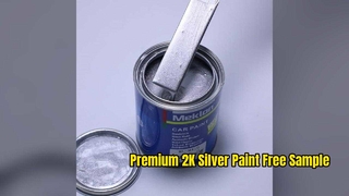 Pintura acrílica metálica premium para coche 410 Extra Silver 1K