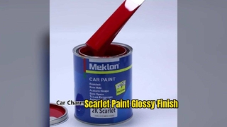 Pintura acrílica escarlata para coche de alto brillo