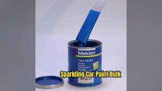 Suministro a granel de pintura para automóviles azul brillante y plateado