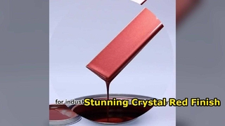 Revisión de pintura acrílica X02 Crystal Red Pearl 1L al por mayor